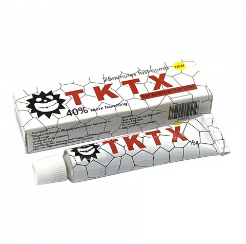 Krem znieczulający TKTX 40% 10 g, biały