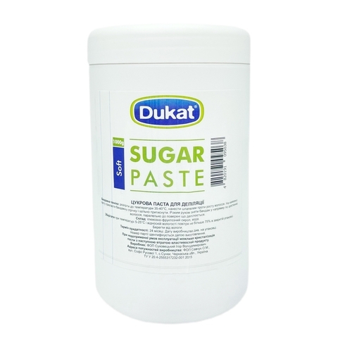 Dukat soft sugar paste, 1000 g