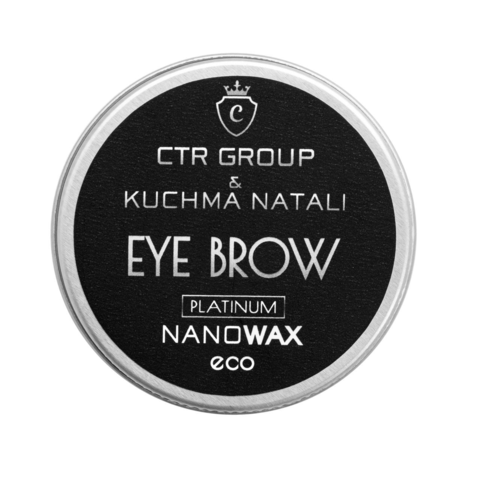 Wosk CTR do stylizacji brwi Nano Platinum do włosów cienkich, 30 ml