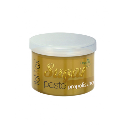 Italwax Organic Line sugar paste for depilation 450 g/750 ml, honey and propolis