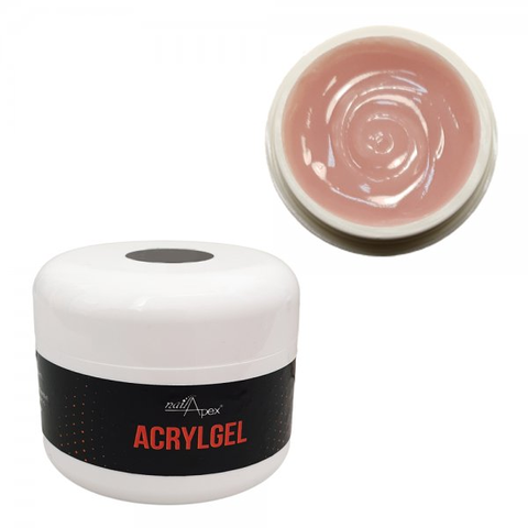 Acrylgel NailApex Acryl NUDE UV/LED jasnobeżowy, 30g