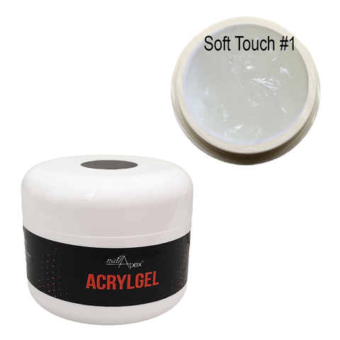 Acrylgel NailApex SOFT TOUCH №1, 30ml
