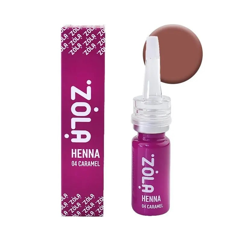 Henna for eyebrows Zola 04 Caramel, 10g