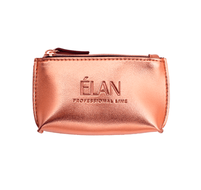 Kosmetiktasche der Marke Elan in Rose Gold