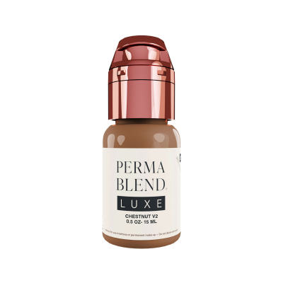 Perma Blend Luxe Chestnut v2 pigment püsivaks kulmameigiks, 15 ml