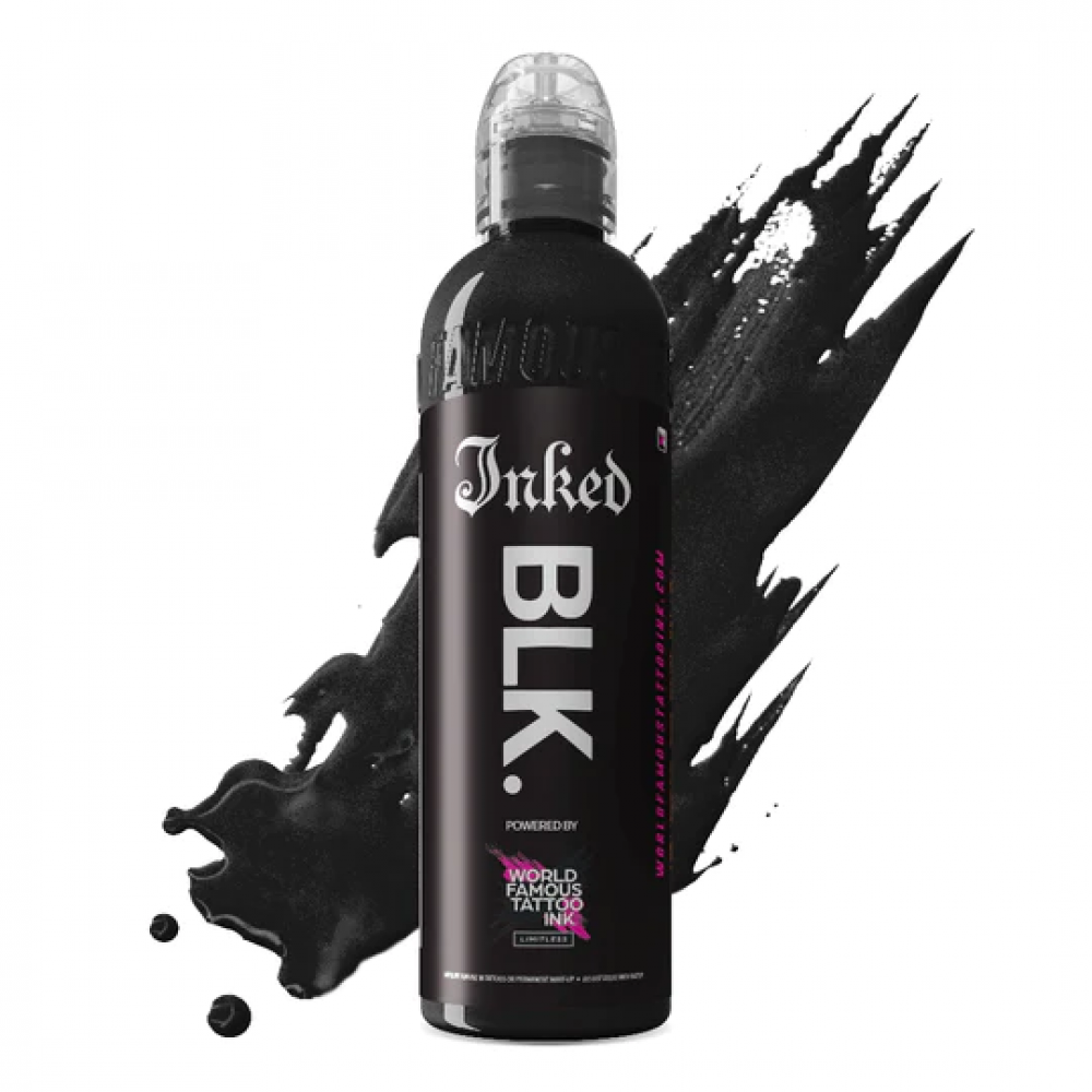 Tattoo ink World Famous Inked Blk, 120 ml