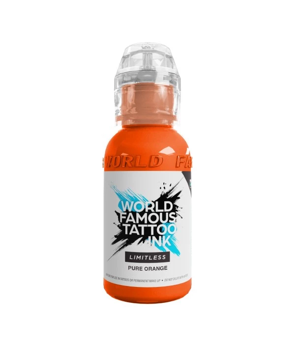 Tattoo ink World Famous Pure Orange, 30 ml