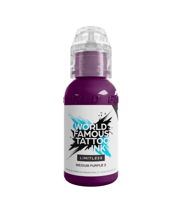 Tattoo-Tinte World Famous Medium Purple Nr. 2, 30 ml