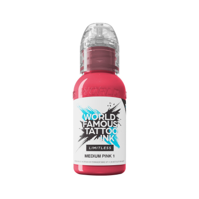 Tattoo ink World Famous Medium Pink No. 1, 30 ml