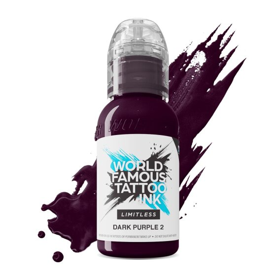 Tatuiruočių tušas &quot;World Famous Dark Purple No. 2&quot;, 30 ml