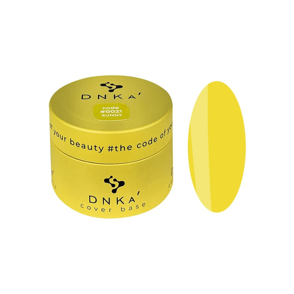 &quot;DNKa Cover Base Colour&quot; Nr. 0021 &quot;Sunny&quot;, 30 ml