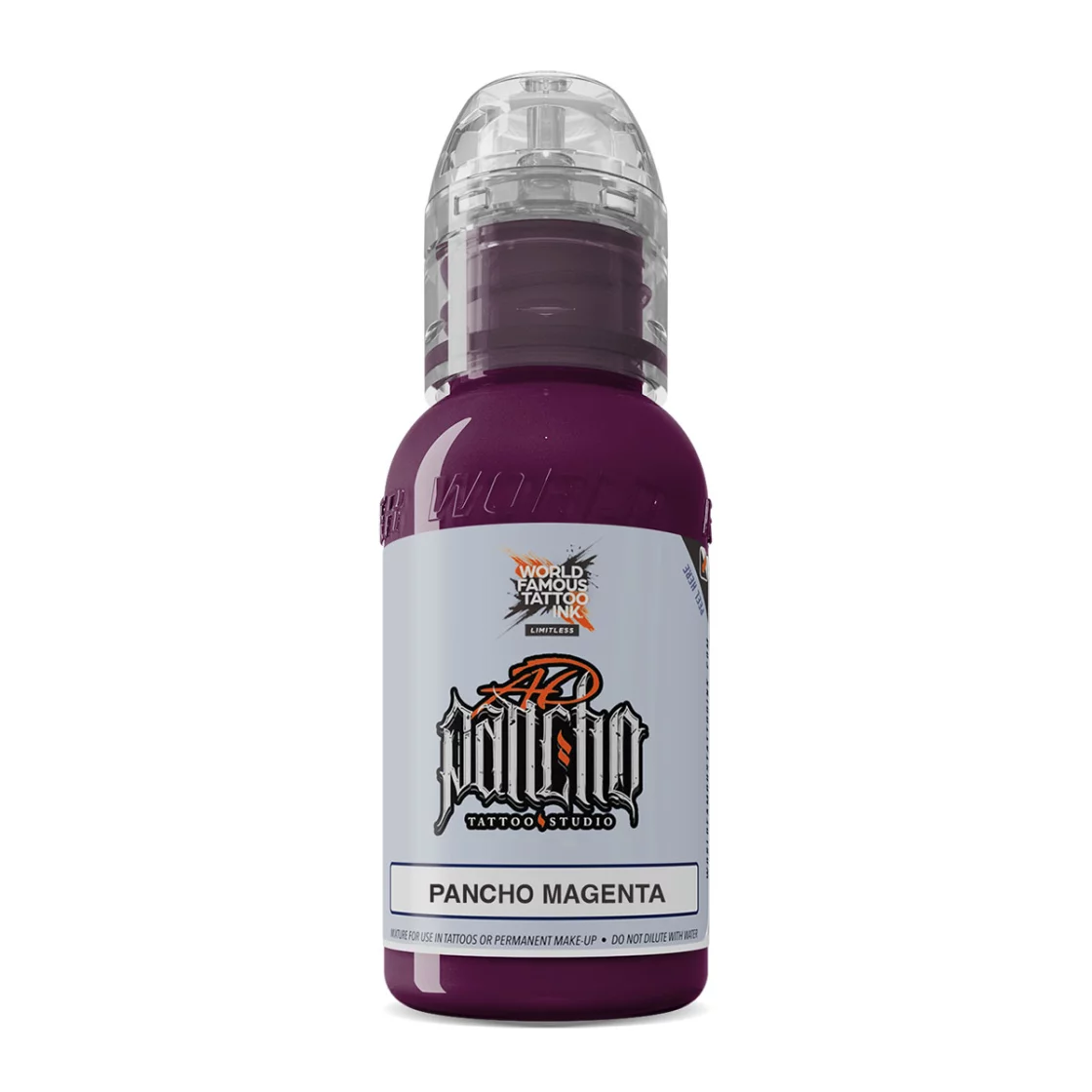 Tätoveerimistint maailmakuulus A.D. Pancho Magenta, 30 ml