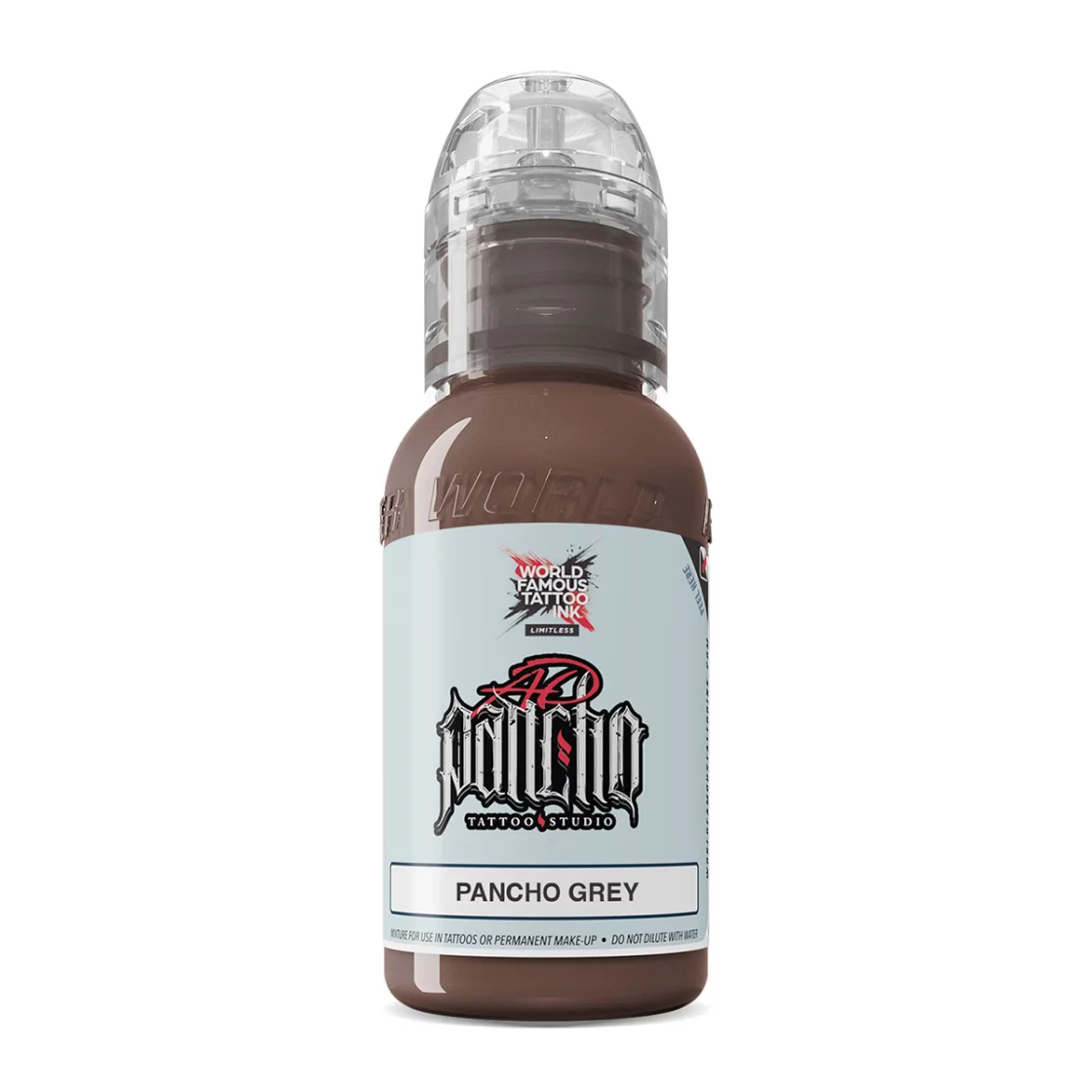 Tattoo ink World Famous A.D. Pancho Grey, 30 ml