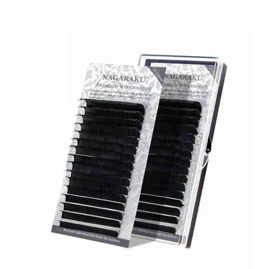 Nagaraku D eyelashes, 0.05, 9