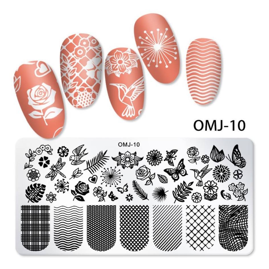 J-10 metal stamping template