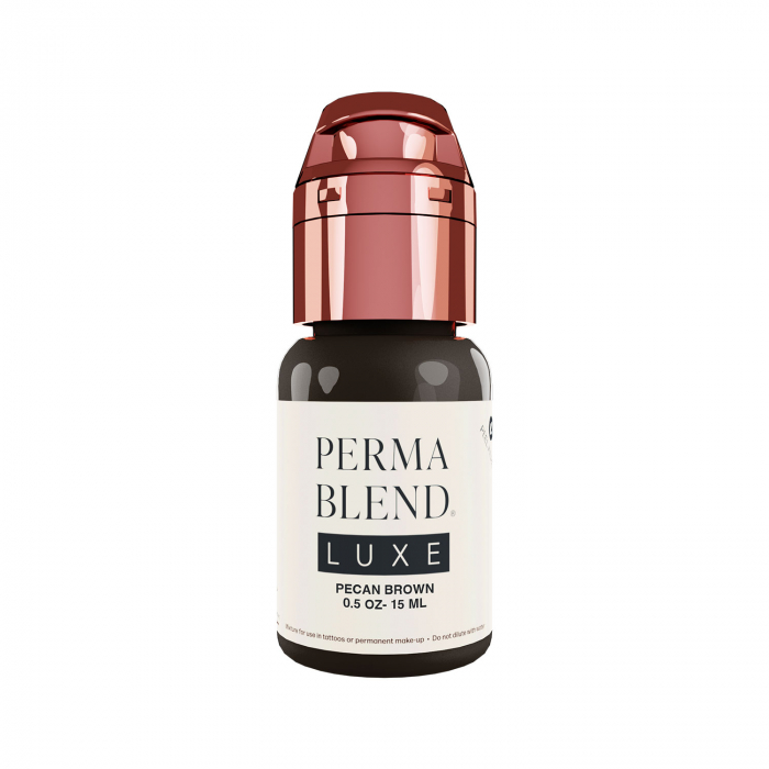 Permanentinio antakių makiažo pigmentas &quot;Perma Blend Luxe Pecan Brown&quot;, 15 ml