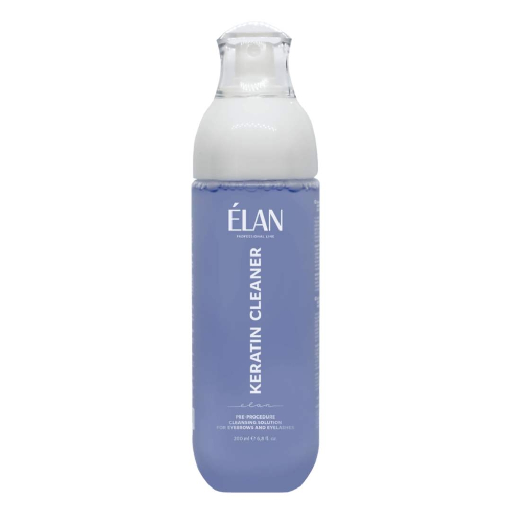 Elan Keratin Cleaner Augenbrauen- und Wimpern-Entfettungstonikum, 200 ml