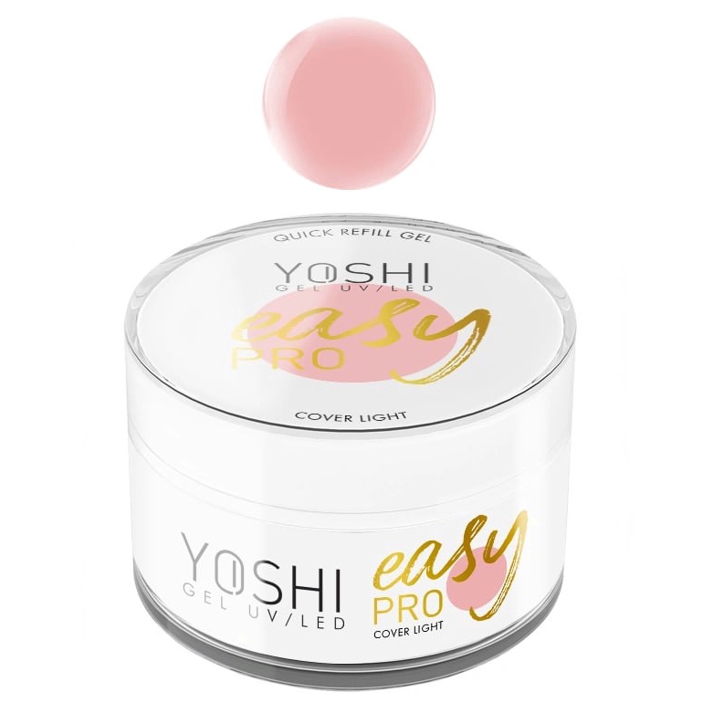 Żel budujący Yoshi Gel Easy PRO Cover Light, 15 ml