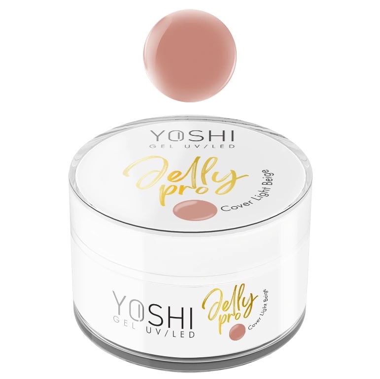 Yoshi Jelly PRO Cover Hellbeige Aufbaugel, 15 ml