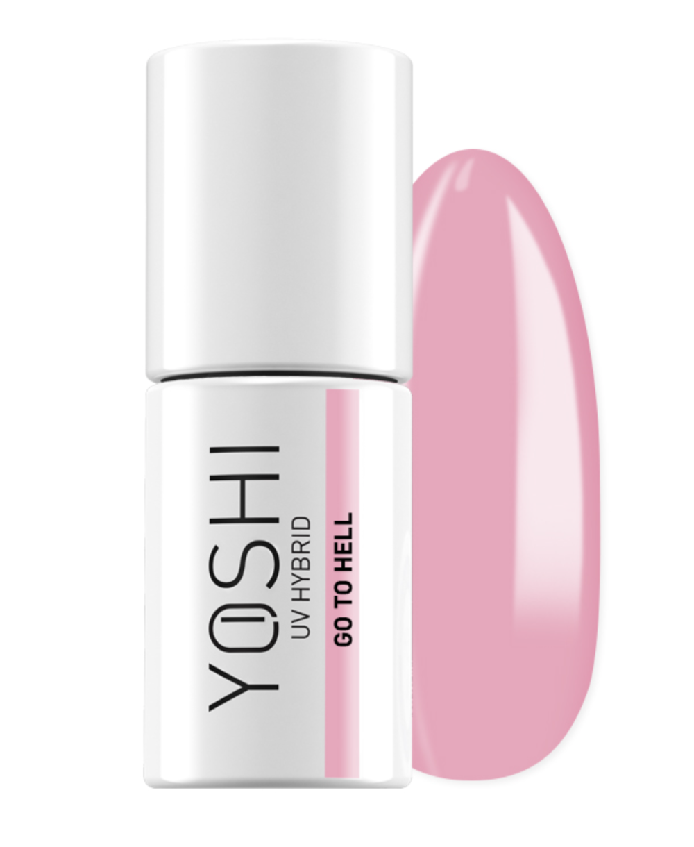 Yoshi UV LED Go to Hell hübriidlakk nr 814, 6 ml