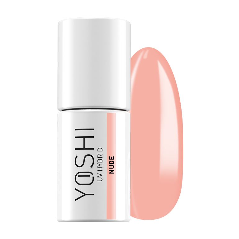 Yoshi UV LED French Nude hibridinis lakas Nr. 002, 6 ml