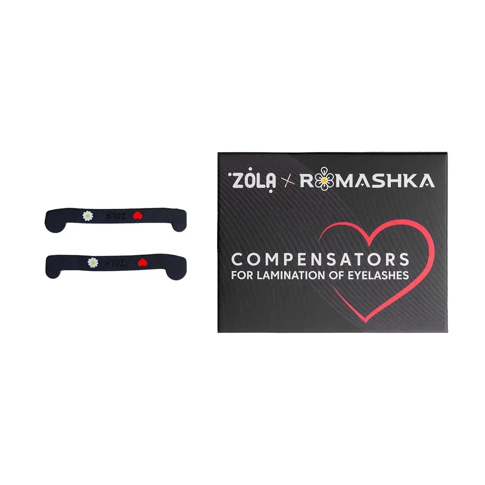 Zola x Romashka eyelash lamination pads, 1 pair