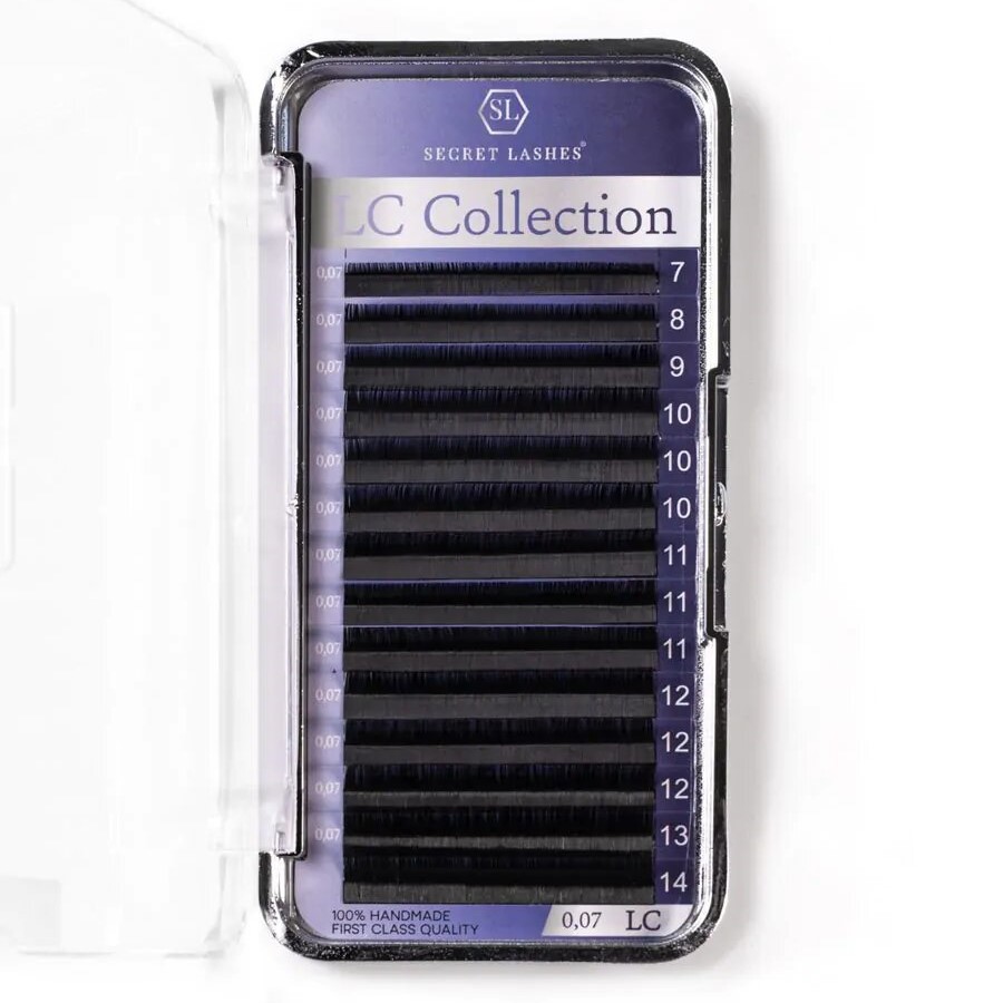 Secret Lashes LC Kollektion Mix Wimpern, 0.07, 7-14 mm