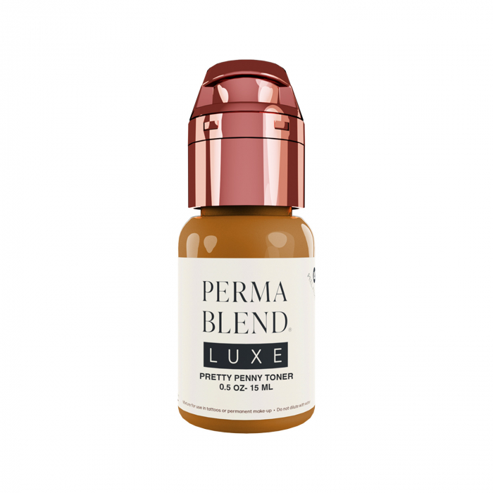 Perma Blend Luxe Pretty Penny Pigment Toner for permanent eyebrow make-up, 15 ml