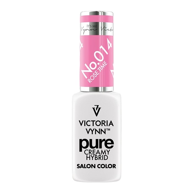 Victoria Vynn Pure krēmveida hibrīda laka 014 Rose Time, 8 ml