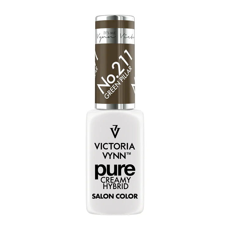 Victoria Vynn Pure krēmveida hibrīda laka 211 Green Pillar, 8 ml