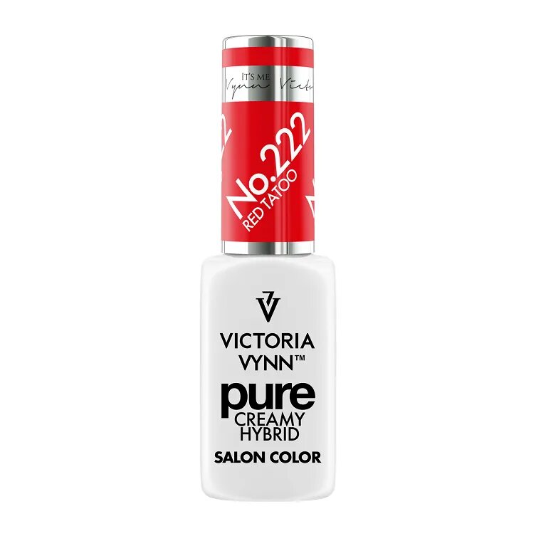 Victoria Vynn Pure Creamy hübriidlakk 222 Red Tattoo, 8 ml