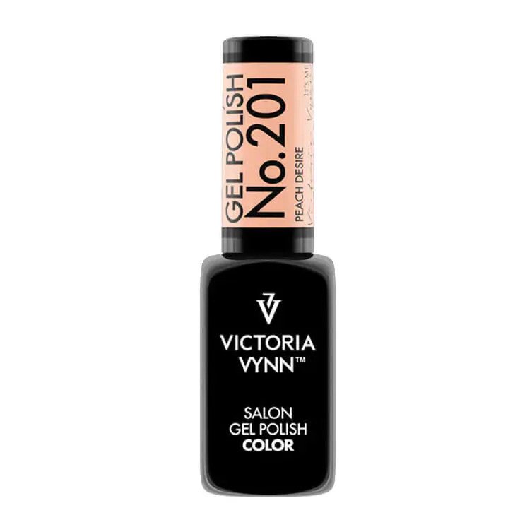 &quot;Victoria Vynn&quot; hibridinis lakas 201 Peach Desire, 8 ml