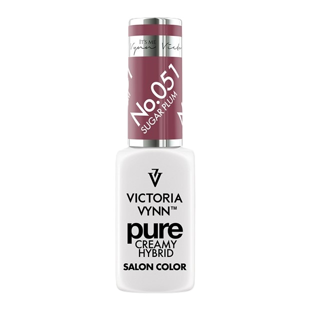 &quot;Victoria Vynn Pure Creamy Hybrid&quot; lakas 051 &quot;Sugar Plum&quot;, 8 ml