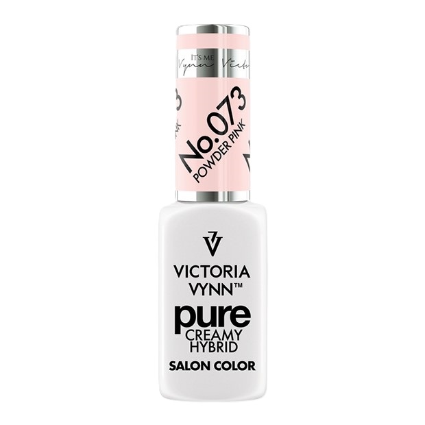 &quot;Victoria Vynn Pure Creamy Hybrid&quot; lakas 073 Powder Pink, 8 ml