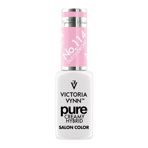 &quot;Victoria Vynn Pure&quot; kreminis hibridinis lakas 114 Dusty Orchid, 8 ml