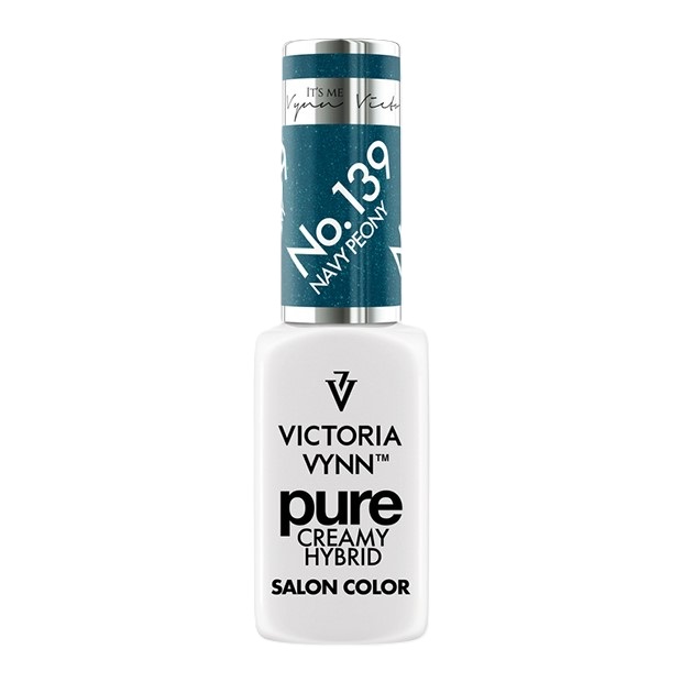 &quot;Victoria Vynn Pure&quot; kreminis hibridinis lakas 139 Navy Peony, 8 ml