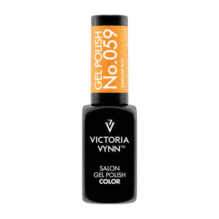 &quot;Victoria Vynn 059 Orange Pop&quot; hibridinis lakas, 8 ml