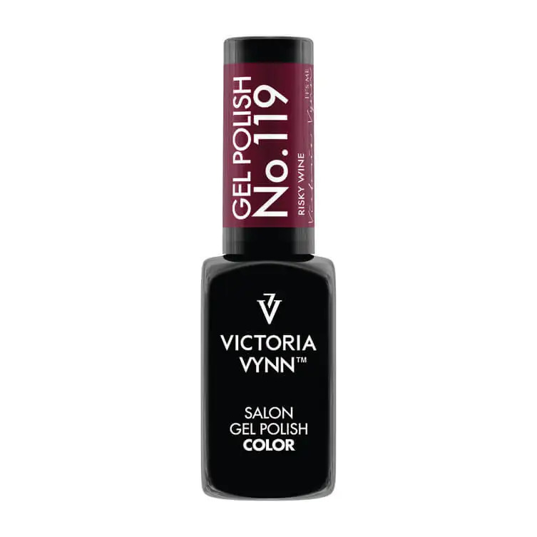 Victoria Vynn hibrīda laka 119 Risky Wine, 8 ml