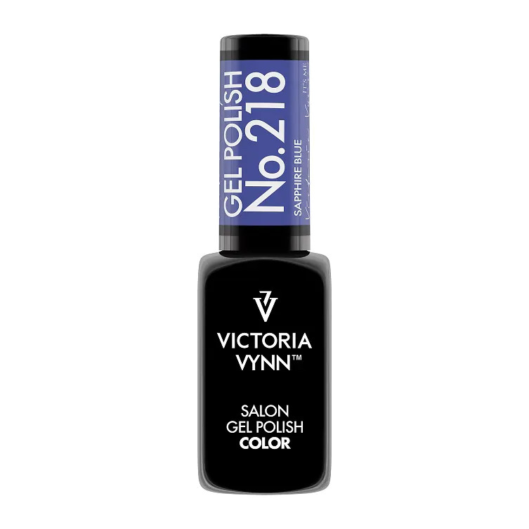 Victoria Vynn hibrīda laka 218 Safīra zils, 8 ml