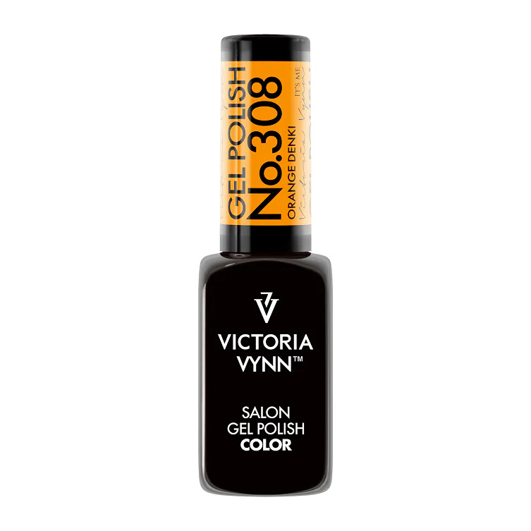 Victoria Vynn hibrīda laka 308 Orange Denki, 8 ml