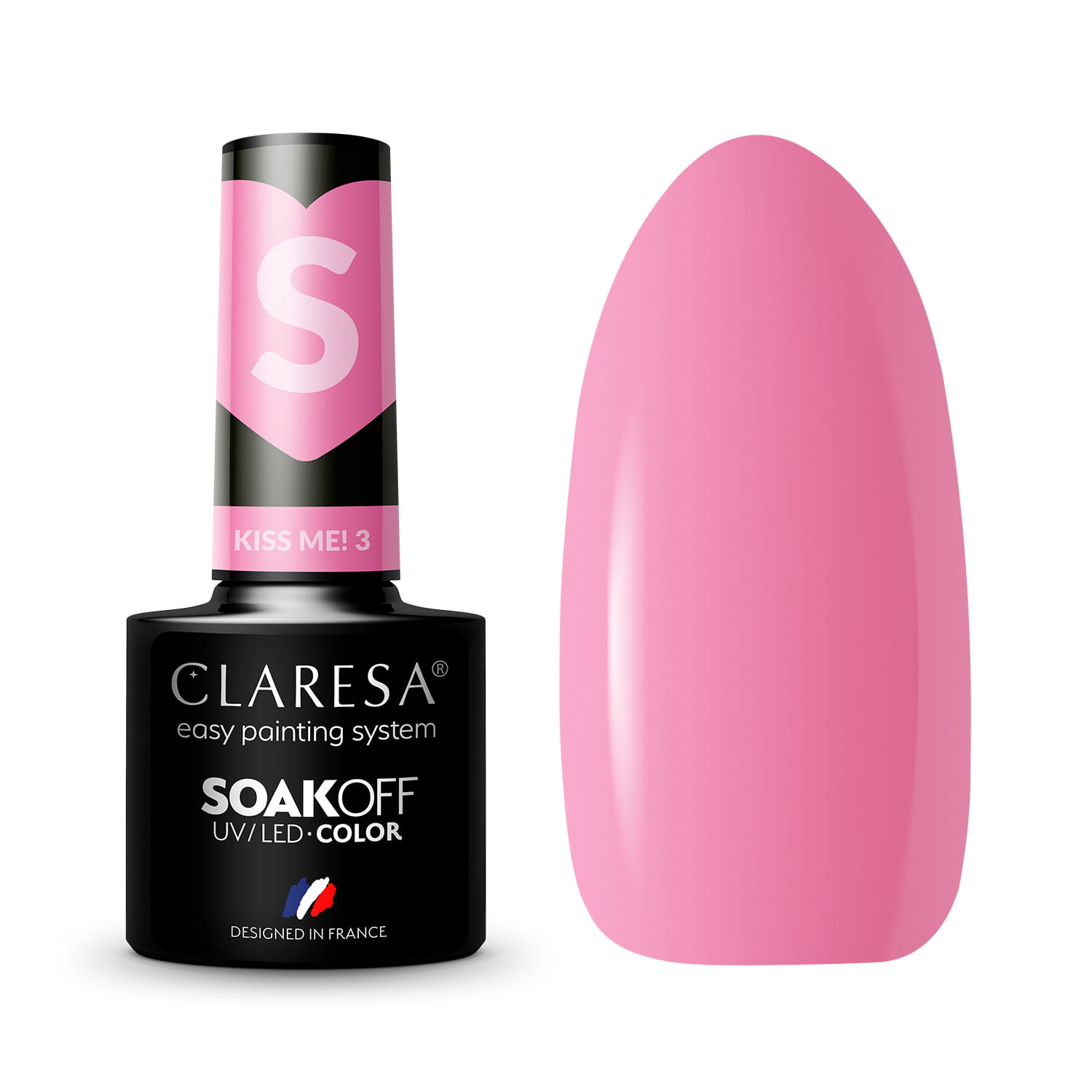 Claresa Kiss Me Hybrid Varnish No. 3, 5 g