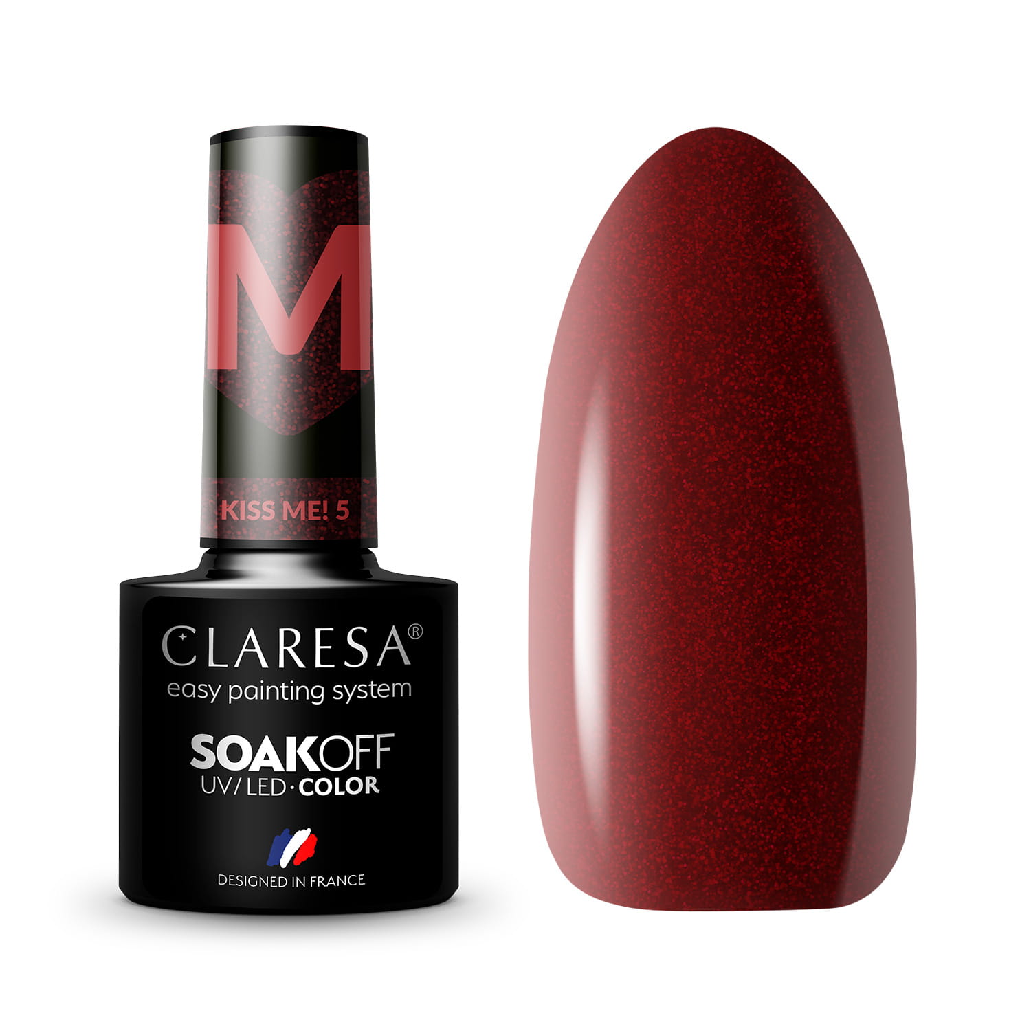 Claresa Kiss Me hübriidlakk nr 5, 5 g