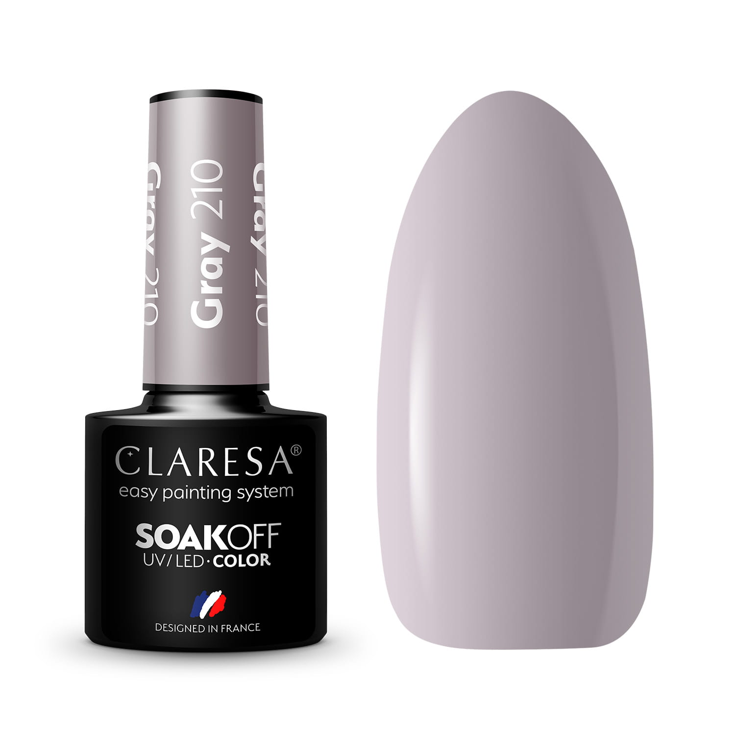 Claresa Gray hübriidlakk nr 210, 5 g