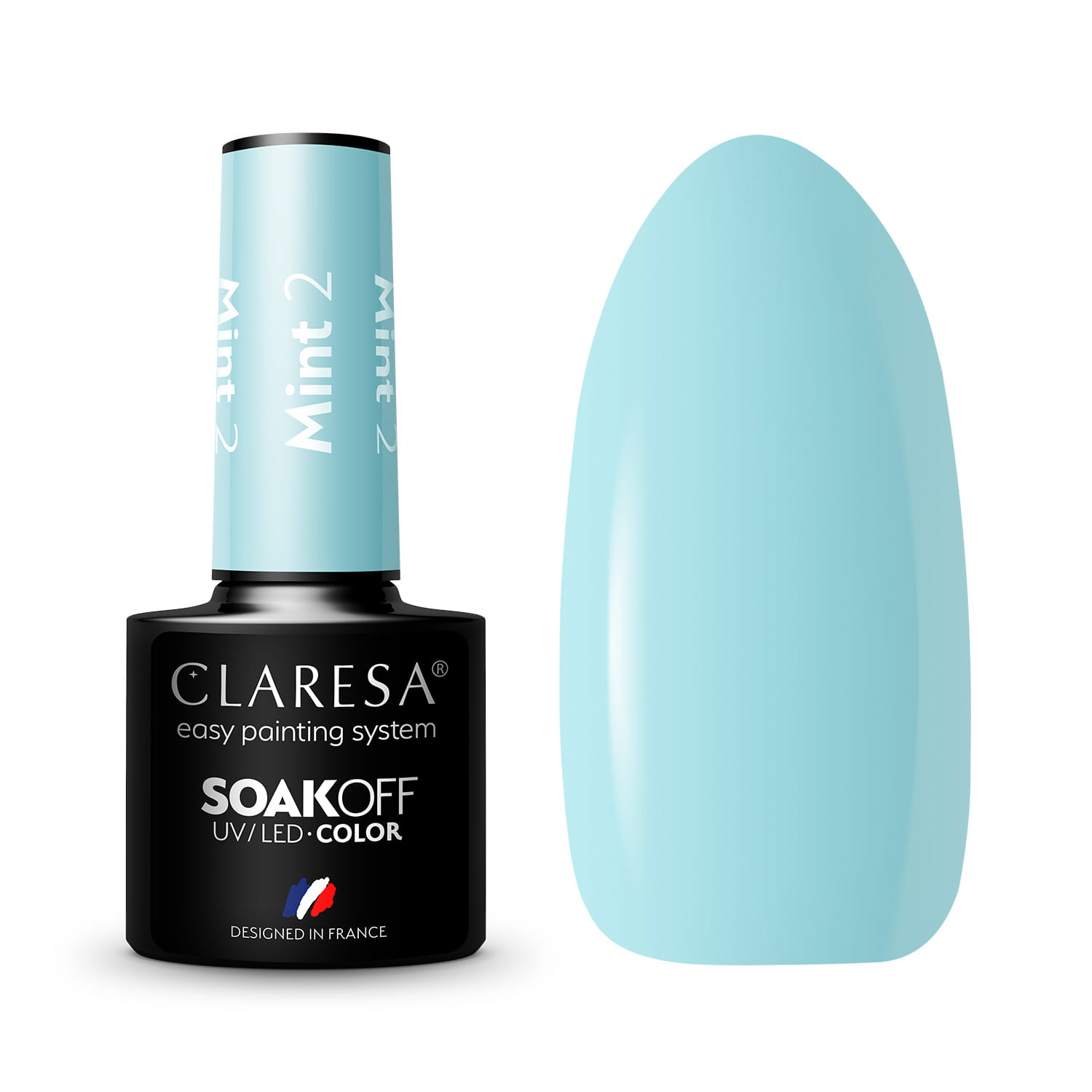 Claresa Mint Hybrid Varnish No. 2, 5 g