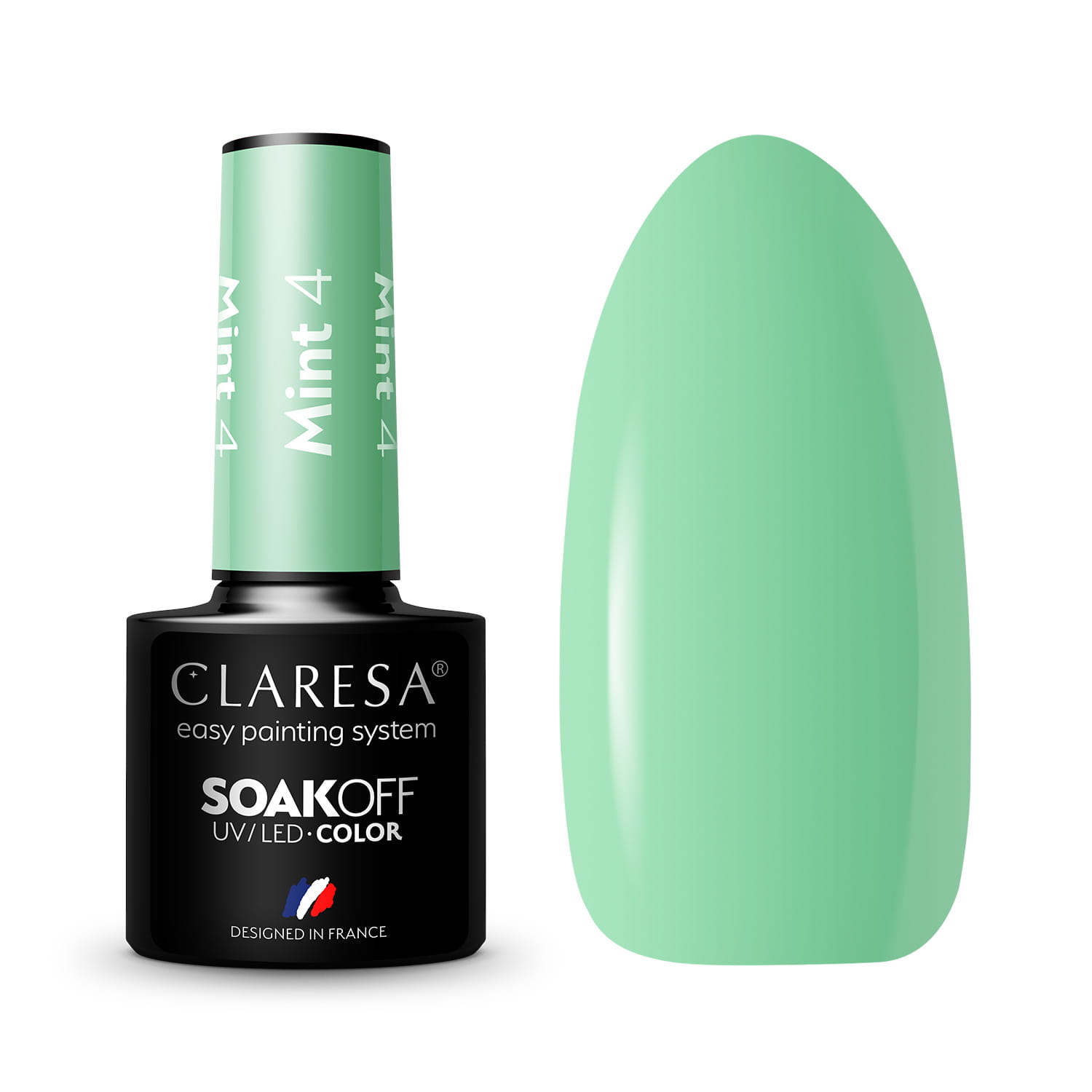 Claresa Mint Hybrid Varnish No. 4, 5 g