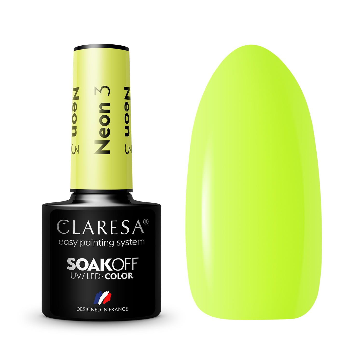 Claresa Neon Hybrid Varnish No. 3, 5 g