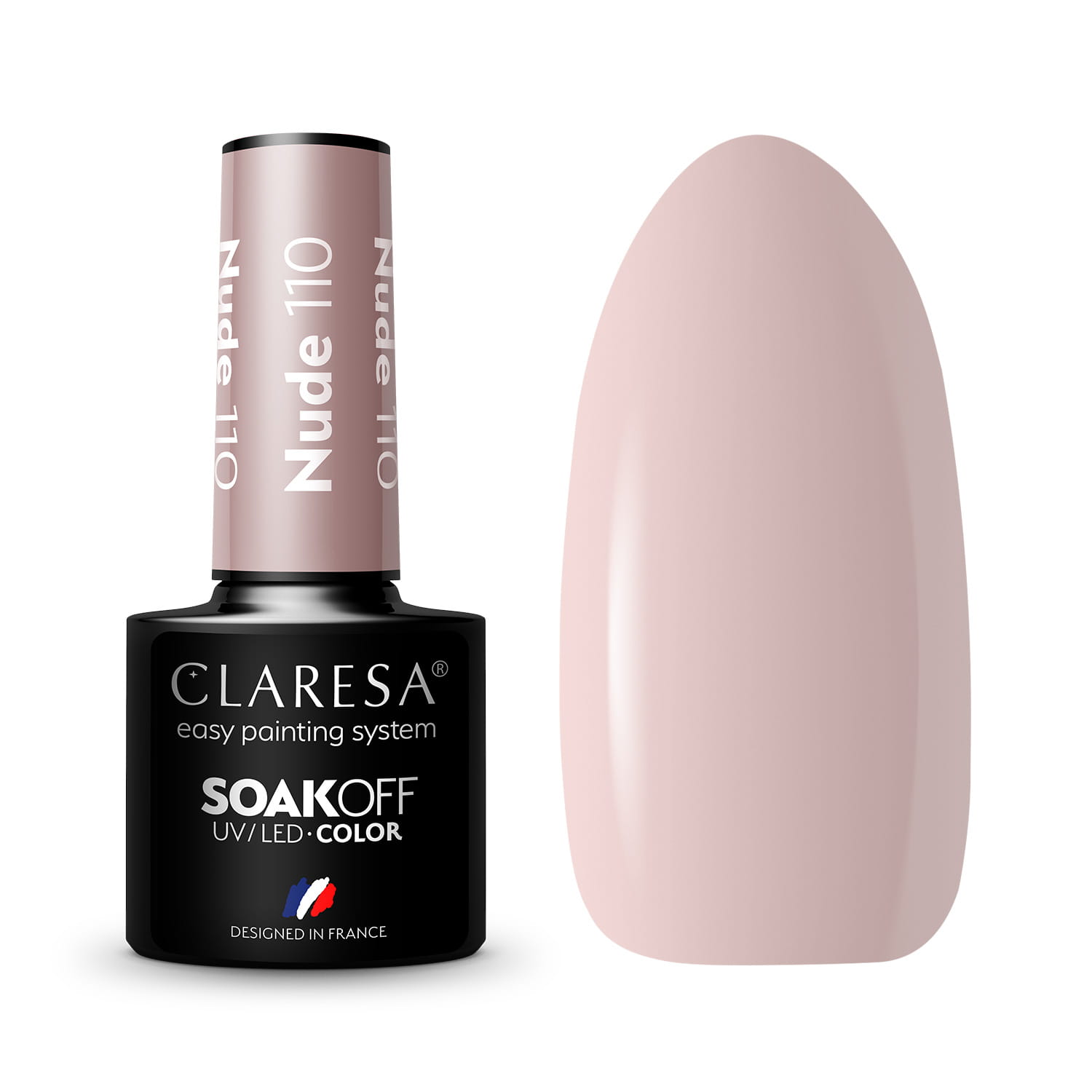 Claresa Nude Hybrid Varnish No. 110, 5 g