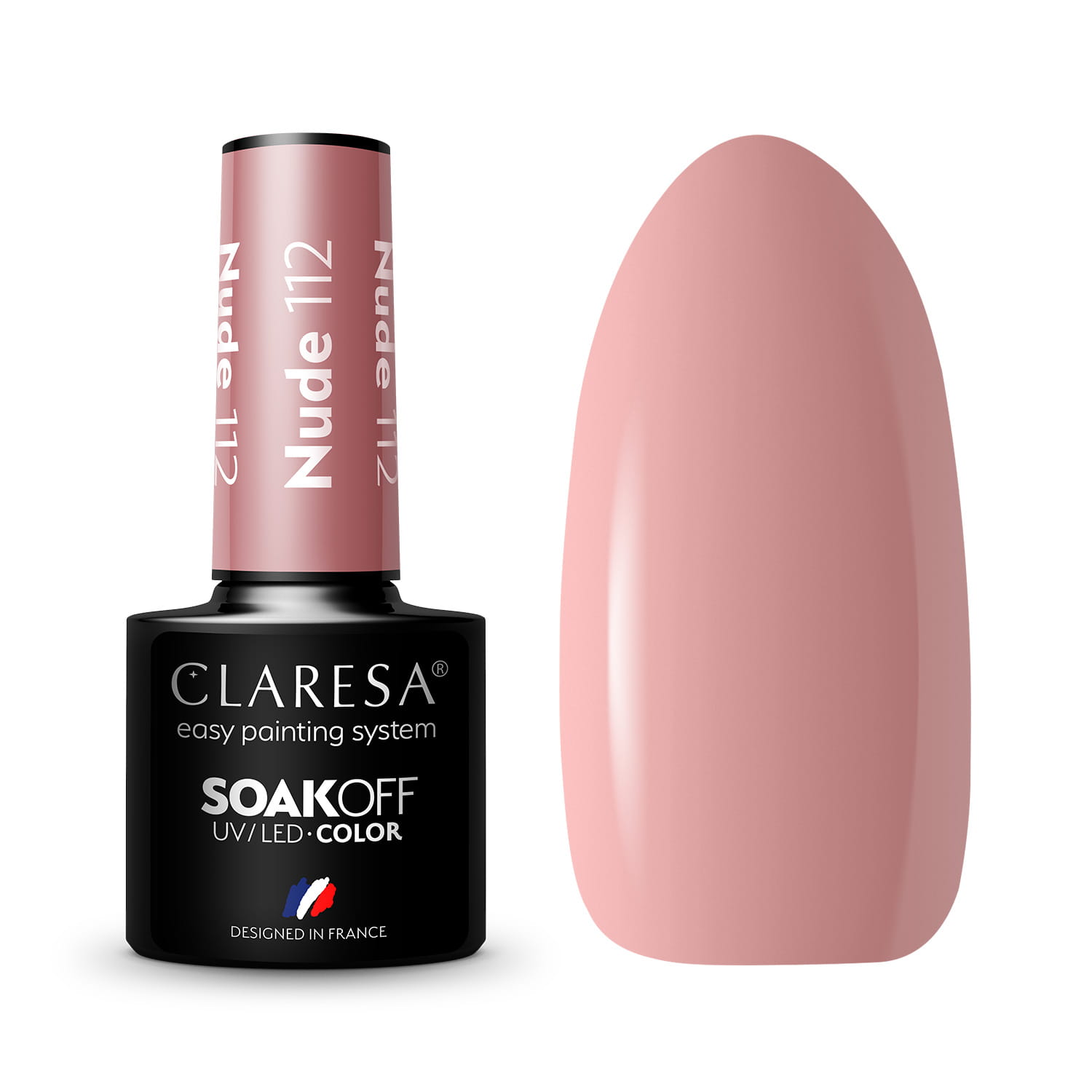 Claresa Nude Hybrid Varnish No. 112, 5 g