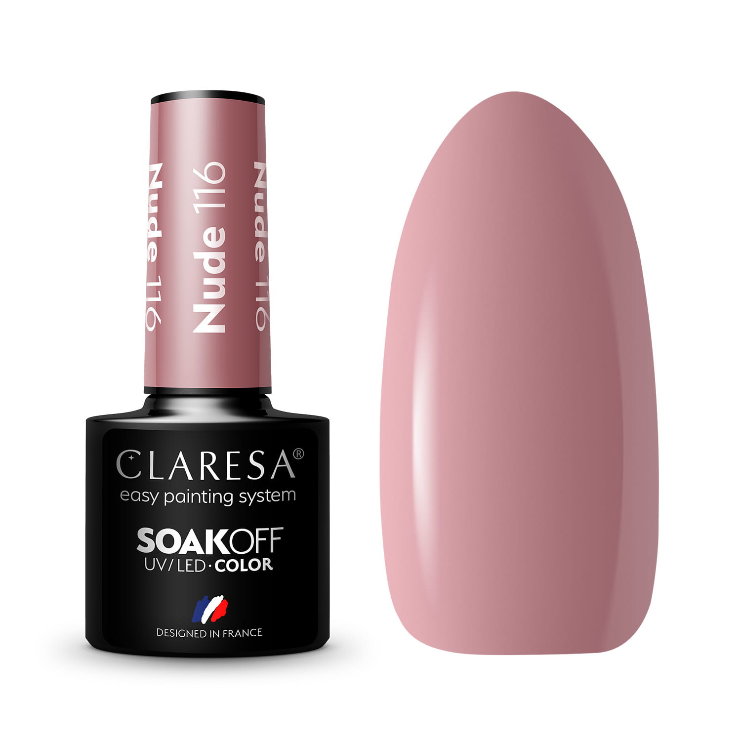 Claresa Nude Hybrid Varnish No 116, 5 г