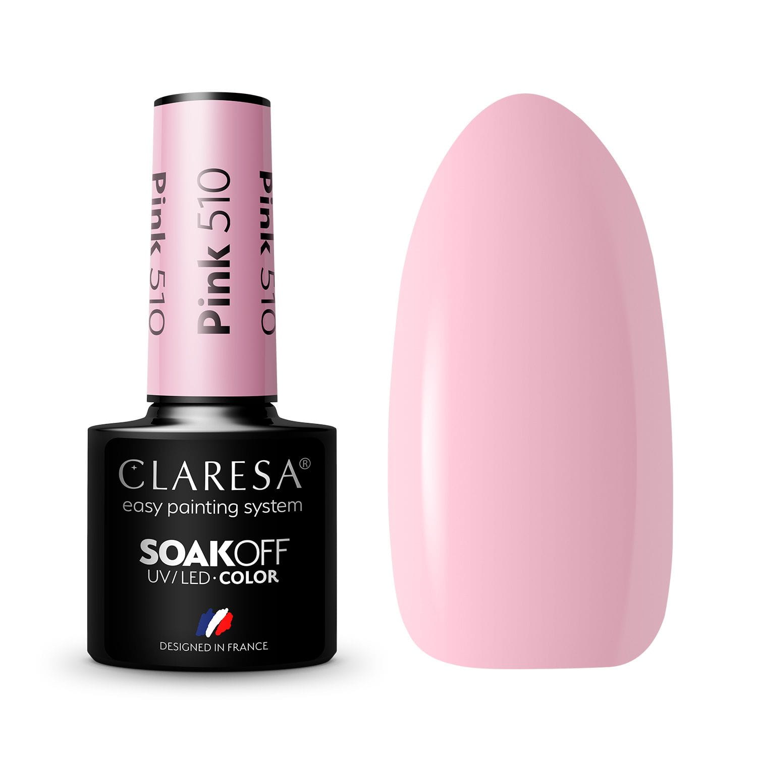 Гибридный лак Claresa Pink № 510, 5 г